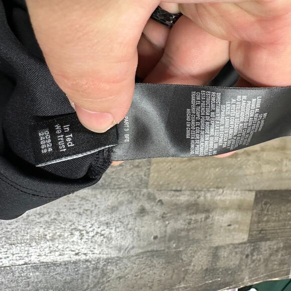 Ted Baker Black Cold Shoulder LBD w/ Ruffle Pockets and Sleeves, Size 0 - Picture 5 of 16